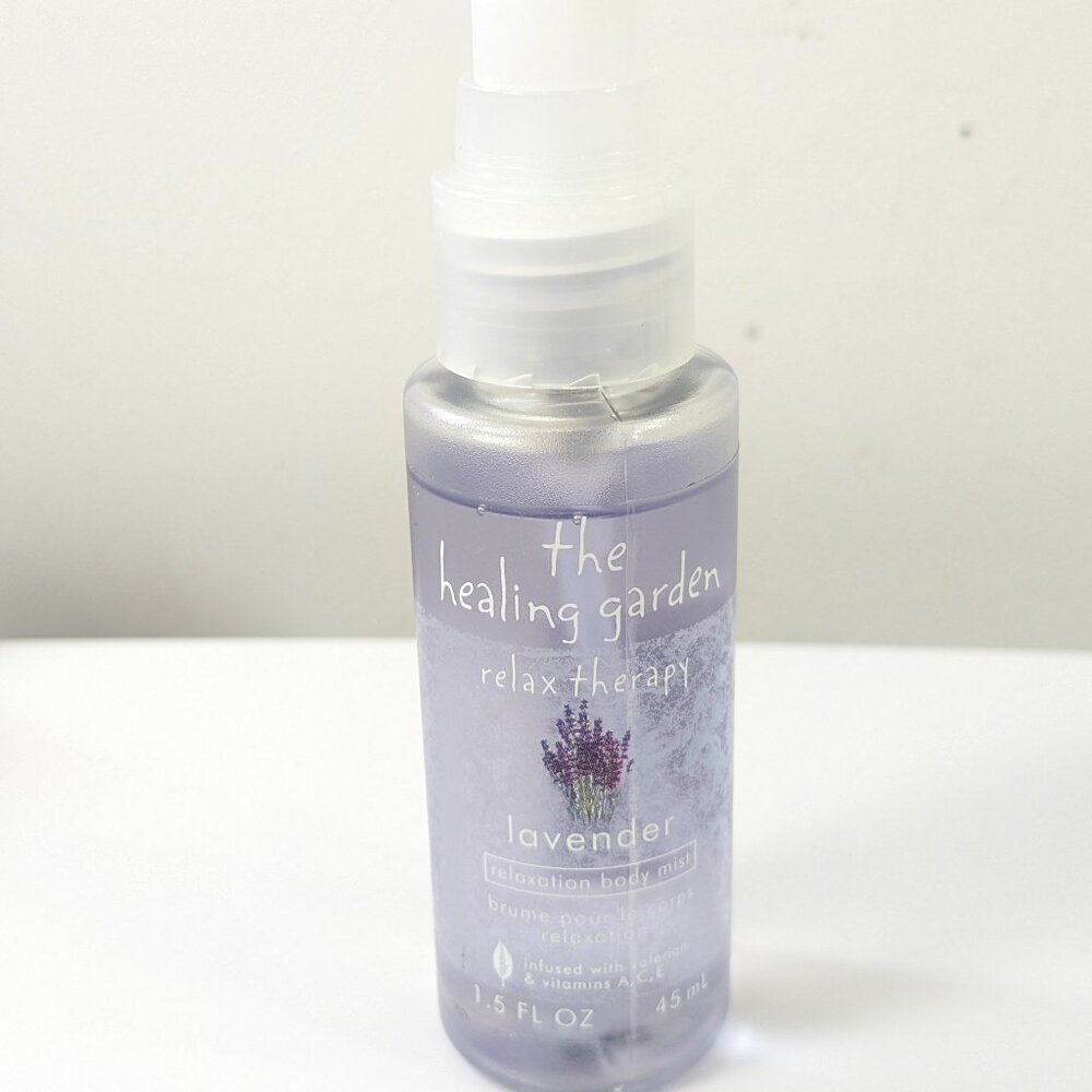 The Healing Garden Lavender Relaxation relax therapy Body Mist Spray 1.5 oz‎